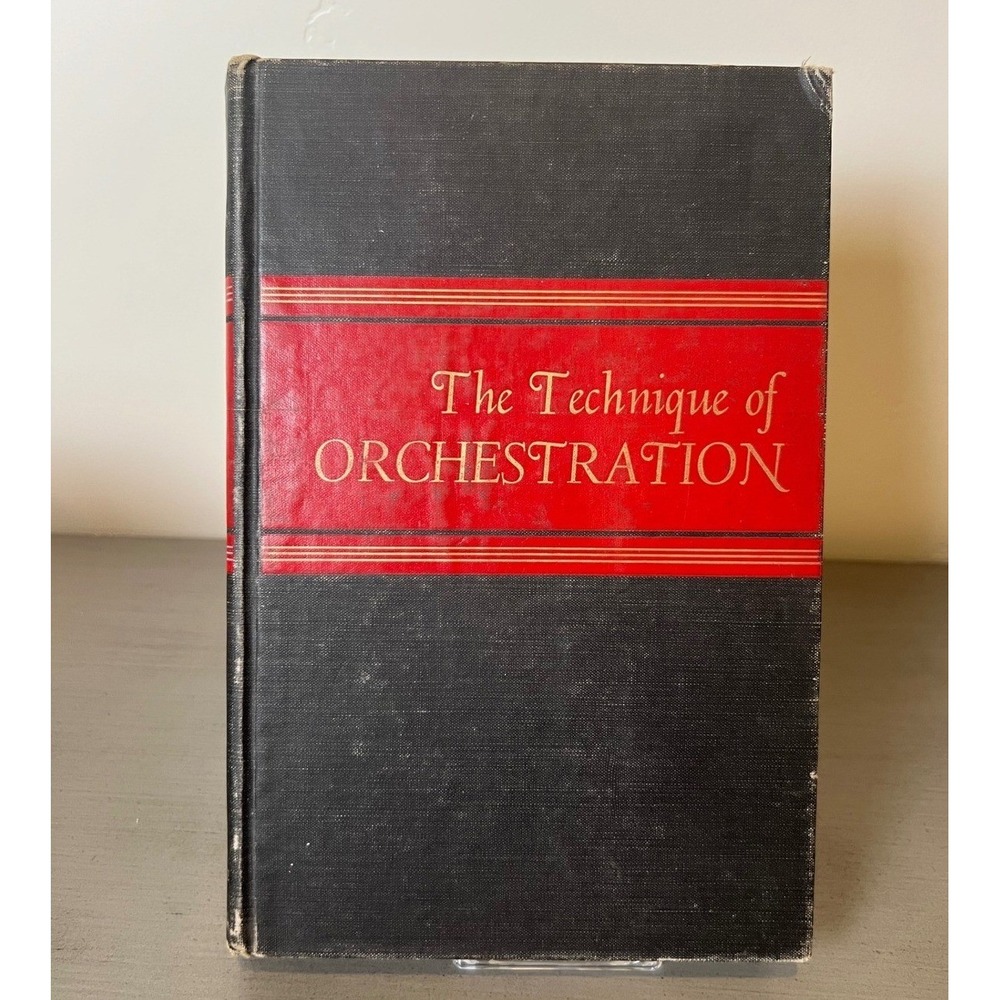 Vintage 1954 The‎ Technique of Orchestration - Kent Wheeler Keenan - U of Texas